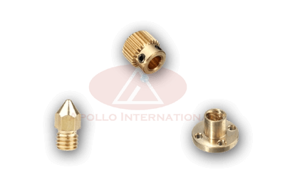 Brass 3D Printer Parts